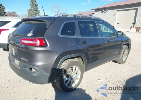 2016 Jeep Cherokee Limited из США, поврежденный, VIN 1C4PJMDB4GW218240